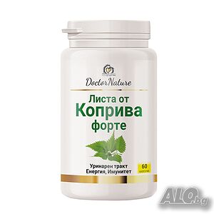 Dr. Nature Листа от Коприва Форте, 60 капсули