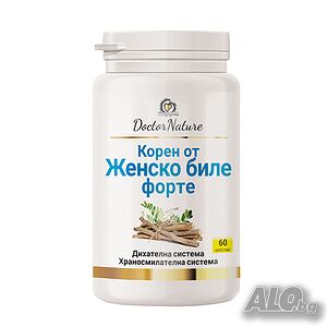 Dr. Nature Корен от Женско биле Форте, 60 капсули