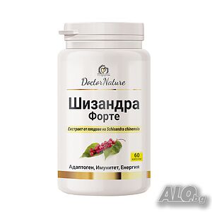Dr. Nature Шизандра Форте, 60 капсули