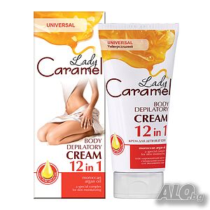 Депилиращ крем Lady Caramel “12-в-1”, 200 мл