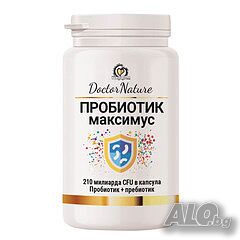 Dr. Nature Пробиотик Максимус, 10 капсули