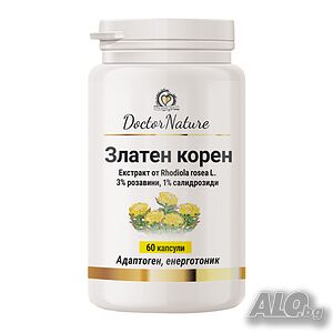 Dr. Nature Златен корен, 60 капсули
