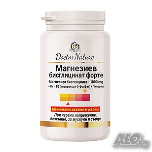 Dr.Nature Магнезиев бисглицинат Форте, 60 таблетки