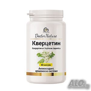 Dr. Nature Кверцетин, 60 капсули