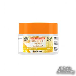 Age Pro Дневен озаряващ крем за лице против бръчки с витамин C и SPF 20 50ml