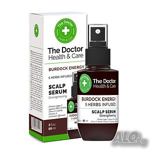 The Doctor Тонизиращ серум с репей + 4 билки, 89 мл