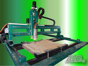 CNC / ЦПУ Рутер 1800/1500 подсилен за дърворезби, фрезоване