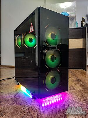 🔥Нов Геймърски Компютър! Ryzen 7 5700X, RTX 4060, 16GB RAM, 512GB SSD NVMe