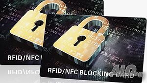 RFID блокираща карта NFC защита на безконтактни карти