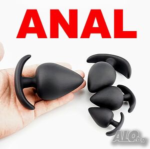 Butt Plug ANAL Dildo Silicone 62mm.