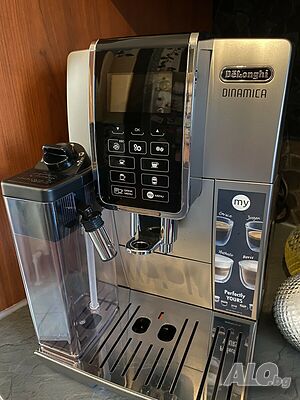 Продавам един от последните модели на De’Longhi Dinamica ECAM350.55.B. с каничка за мляко.