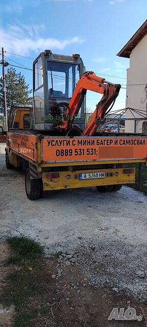 Услуги с мини багер