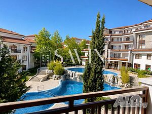 Двустаен апартамент във ваканционен комплекс Vineyard Gardens Resort до гр. Ахелой Двустаен апартамент 65 кв.м Тухла 2014 г. 3 етаж Непоследен | Апартаменти | Ахелой