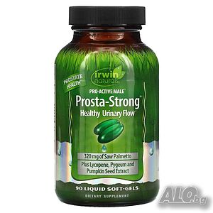 Irwin Naturals Prosta-Strong, Подкрепа за простатата, 90 дражета