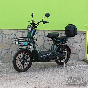 Електрическо колело-мотопед MaxMotors EBZ 20 1200W/60V/20Ah - GREEN