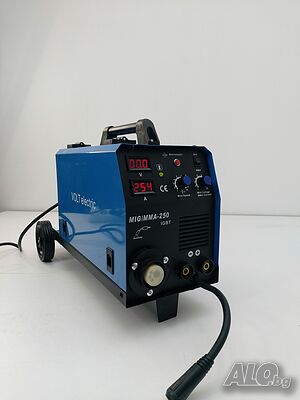 Професионално Телоподаващо с електрожен Volt Electric MIG/MMA 250A IGBT