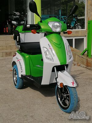 Електрическа Триколка Famozna-LUX 1500W/60V/20Ah - Зелена