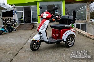 Електрическа Триколка Famozna-LUX 1500W/60V/20Ah - Червена