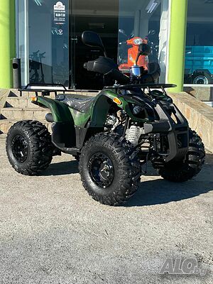 Бензиново ATV/АТВ 125cc Grizzly Tourist - Зелен Камуфлаж