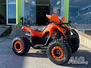 Бензиново ATV/АТВ 150cc Grizzly Tourist - Оранджево