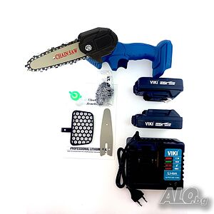 Резачка за дърва 24V / 5 Ah VikiLux Lithium-Ion