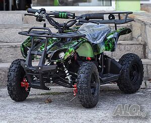 Max Motors ATV Детско електрическо АТВ 1200W Green Lighting