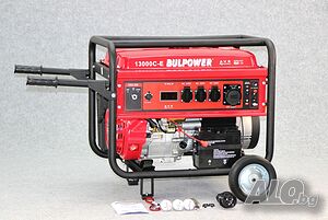 BULPOWER Генератор за ток 10kW модел 13000C-E с ел. старт, Моно