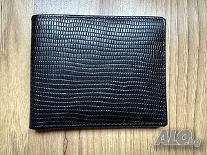 J. Wilson мъжки портфейл портмоне естествена кожа внос Англия