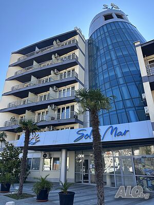Студио с тераса до морето - Sol e Mar, Свети Влас, Несебър
