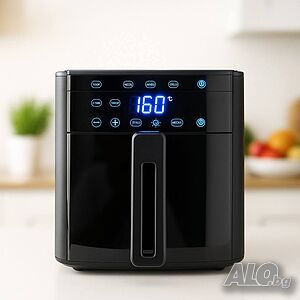 Компактен 2-в-1 уред - еър фрайър и грил, с капацитет 4L - 1500W