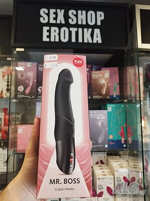 Секс Шоп Еротика - Вибратор Mr. Boss G-spot Vibrator Fun Factory висок клас силикон код: 3153