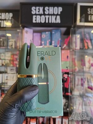 Вибратор Emerald Love луксозен презареждаем клиторен секс играчка за жени от Sex Shop Erotika