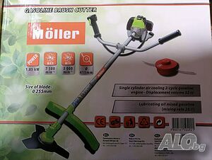 Бензинов тример MOLLER/1.85kw,52см3