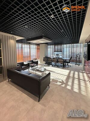 Алуминиеви Окачени Тавани - OPEN CELL - система Т-15, RAL 9005.7016.9016