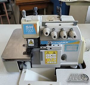 4 конечен Оверлог KINGTEX SHF 7004 A43 - с Горен транспорт! Гаранция 1година!