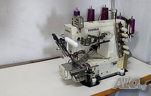 Автомат за подгъви с ляв нож (покривна ръкавна ) KANSAI SPECIAL RX - 9803 - ALK/UTC монофазен