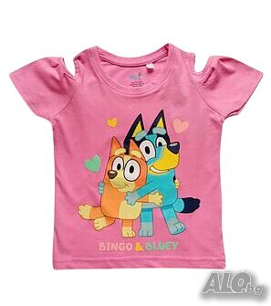 Модерна блуза за момиче Блуи Bluey
