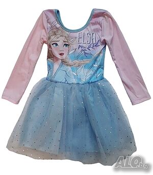 Детска рокля с тюл Disney Frozen