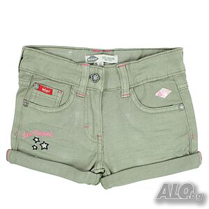 Къси панталонки от деним за момиче Lee Cooper