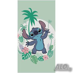 Детска плажна хавлия Стич Lilo & Stitch