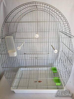 клетка за папагал, папагали, корела, розела, монах, какарики, канари и други птици