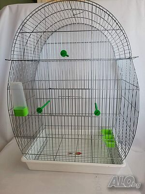 клетка за папагал, папагали, корела, розела, монах, какарики, канари и други птици