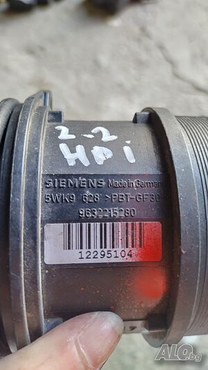 Дебитомер 5WK9 628 за Ситроен Ц5 Ц8 2,0 2,2ХДИ Пежо 406 607 807 от Citroen C5 C8 2.0HDI 2.2 Pejo