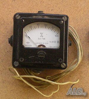 Амперметър М4202.6., Амперметър 0-300A Е15-5 AC