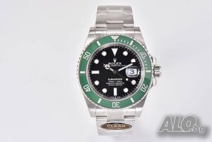 Clean Rolex Submariner Starbucks Black Dial 41mm Size Часовник