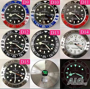 Стенен часовник AP Rolex Omega Аudemars piguet Chopard Hu blot IWC
