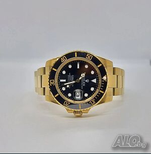 Rolex Submariner Gold Ceramic 40mm Automatic часовник Роелкс голд