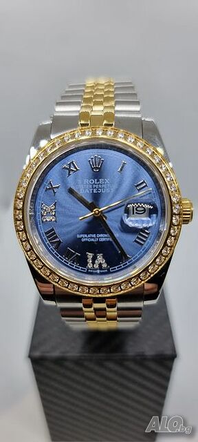 Дамски часовник Rolex Datejust 36мм Blue Dial Diamond