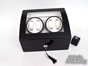 Кутия за навиване на часовници навиваща витрина watch winder