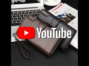 Бизнес мъжки портфейл луксозен Baellerry S1063 22 карти